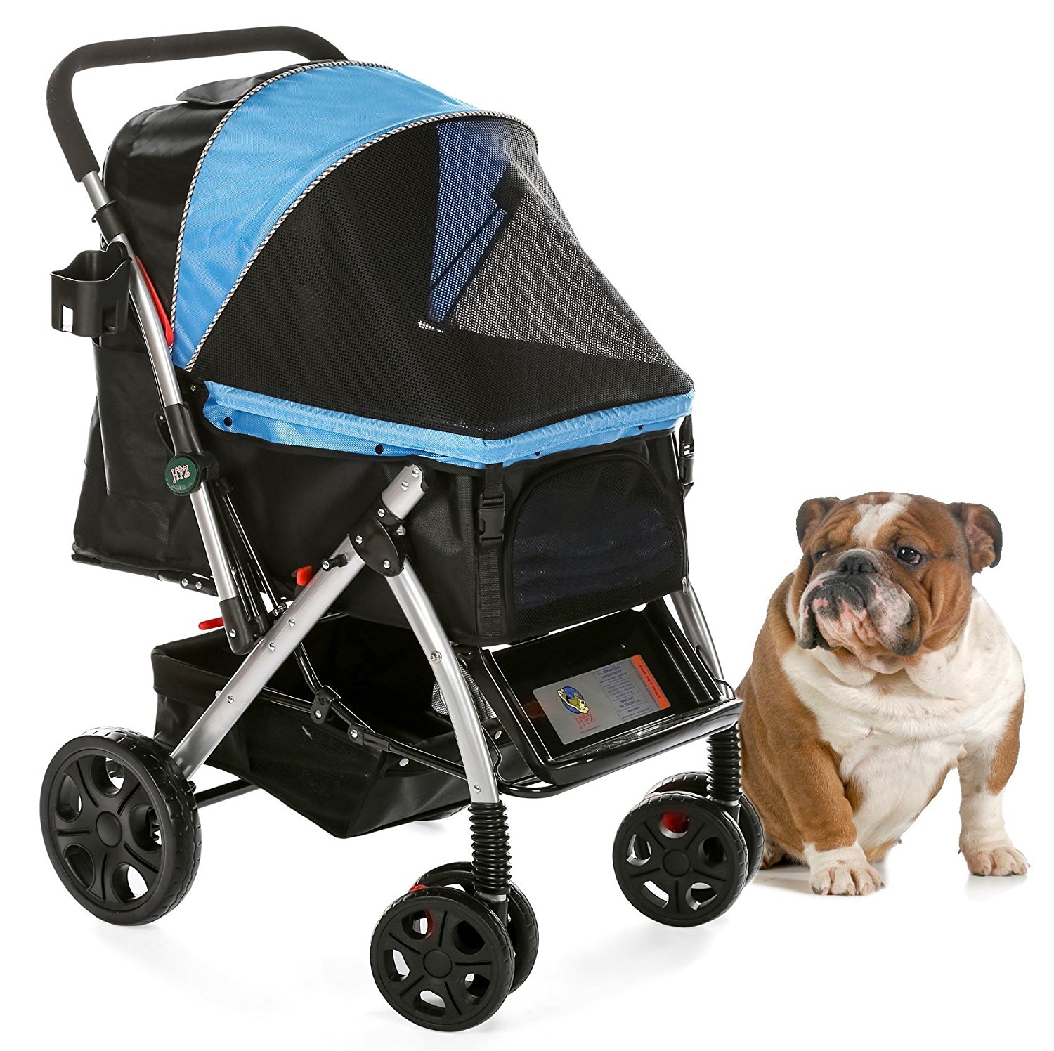 hpzpetroverpremiumheavydutydogstroller All Pet Cages