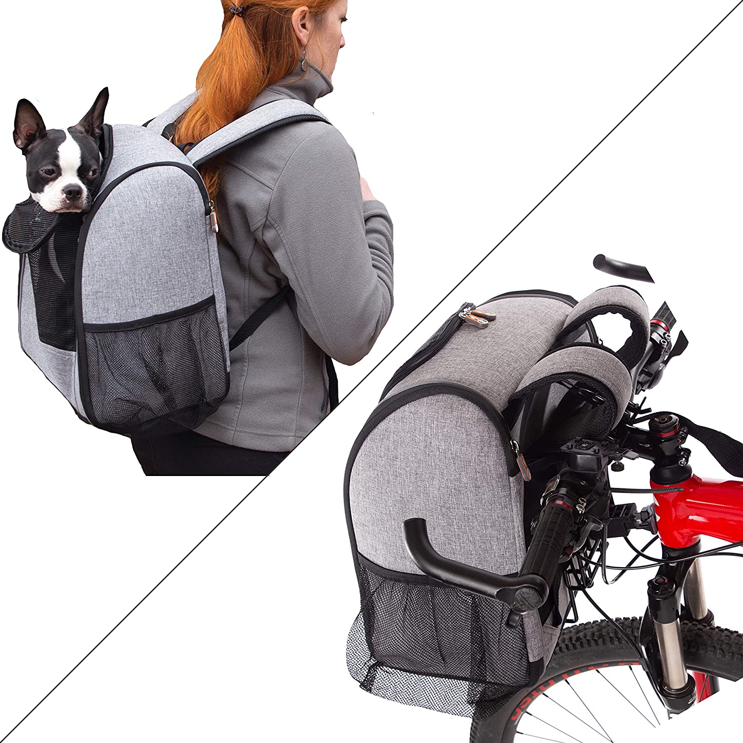 k&h travel bike backpack for dog